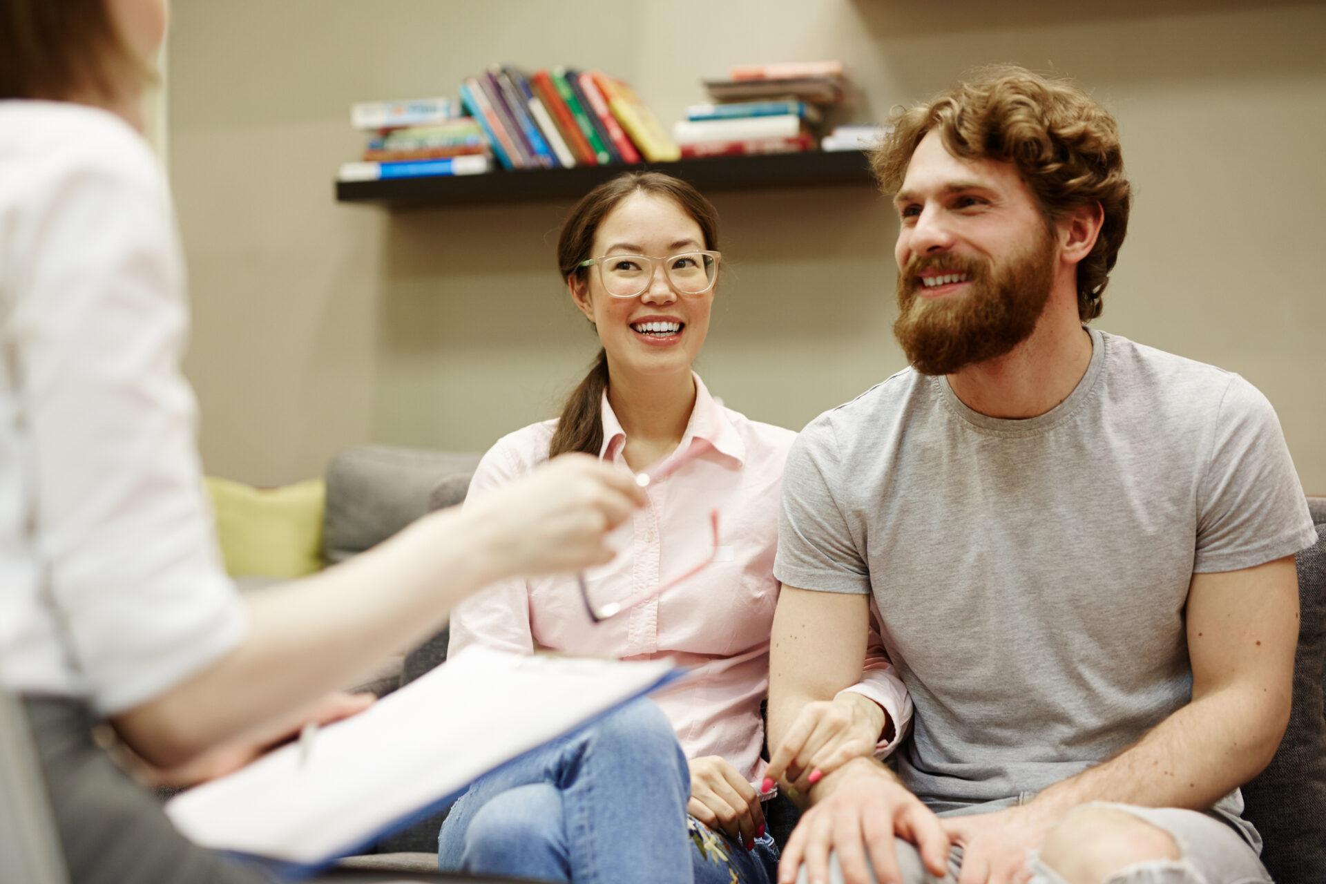 Couple in a counseling session in Reno and Carson City