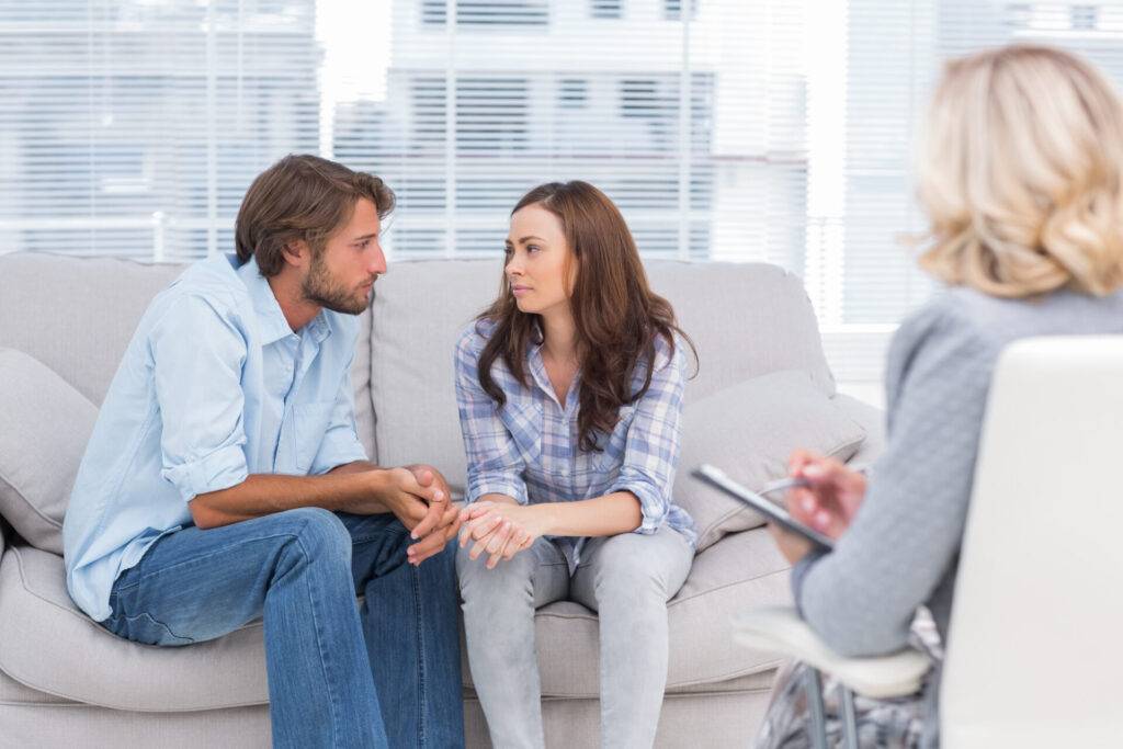 will my insurance cover therapy? image of couple asking question: will my insurance cover therapy?