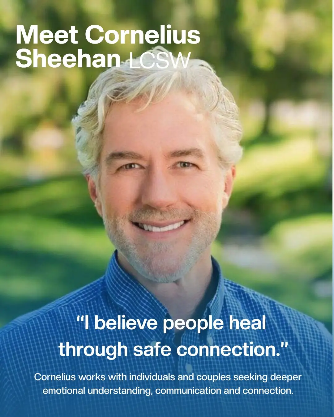 Team member photo of Cornelius Sheehan, Expert marriage and couples therapist in Reno