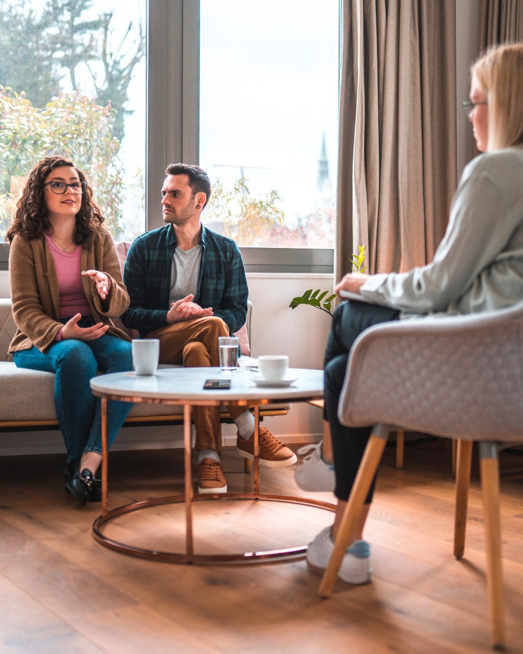 Couple Counseling & Marriage Therapy 9 Couple in a therapy session in Reno and Carson City