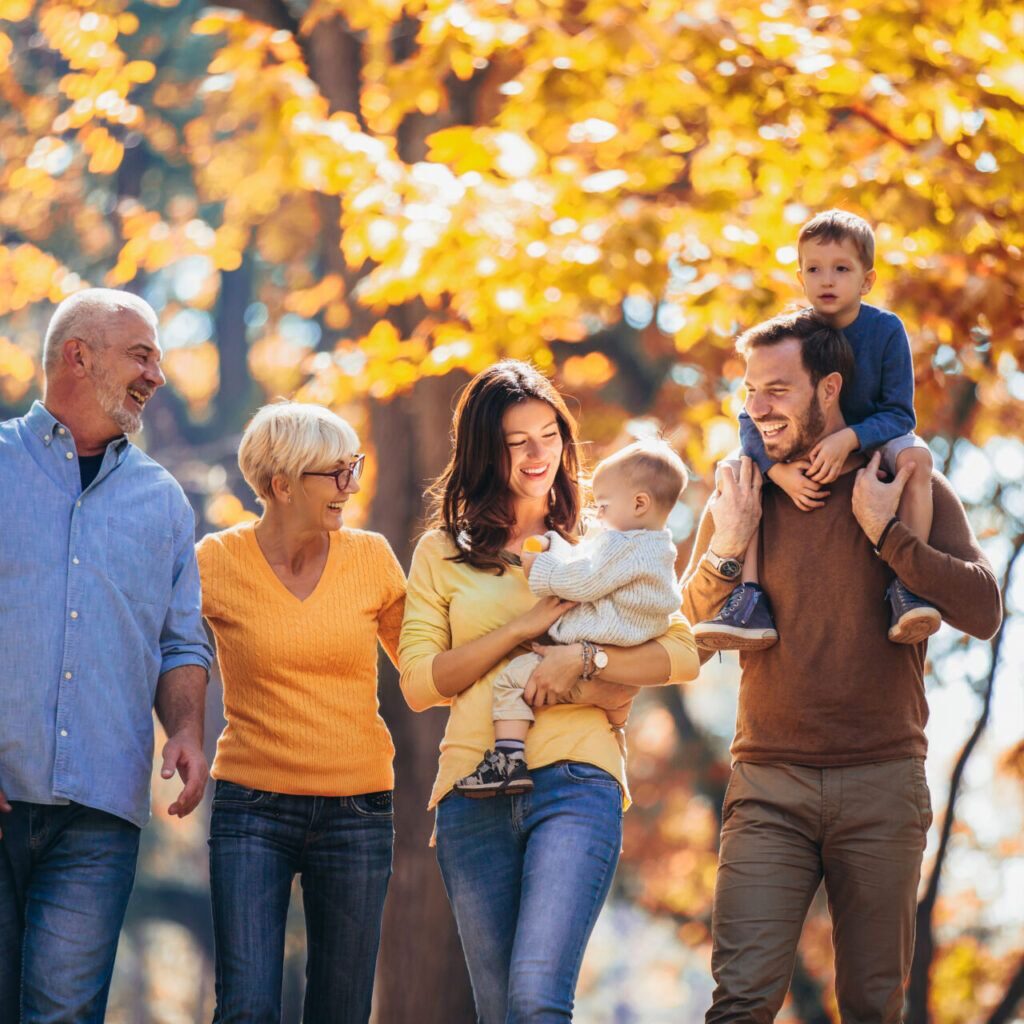 Counseling for Families in Reno, NV. Photo depicts a family who participated in family therapy